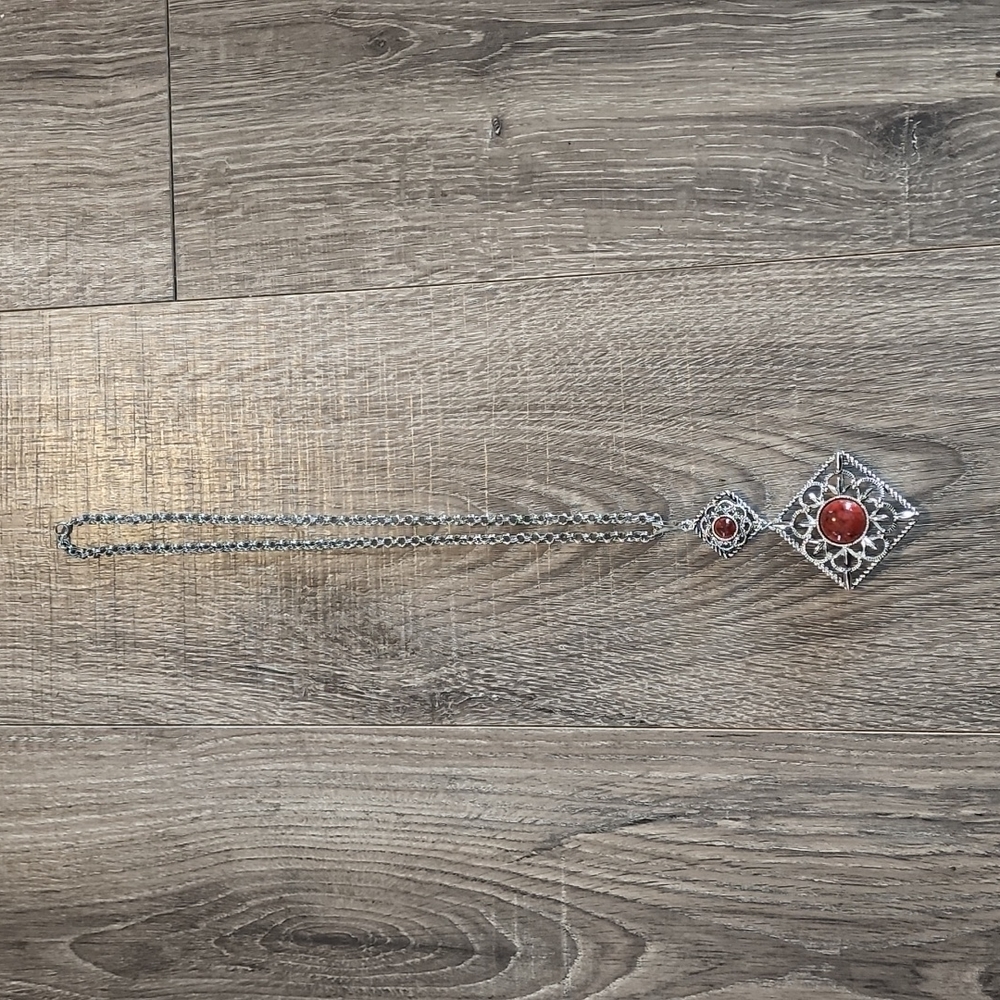 Vintage Sarah Coventry Brooch Necklace